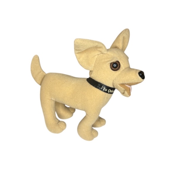 Vintage Taco Bell Yo Quiero Standing Talking Chihuahua Plush Toy Dog Applause - Picture 3 of 6